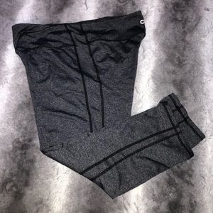 Grey Crop Leggings